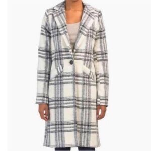 Rachel Zoe plaid coat